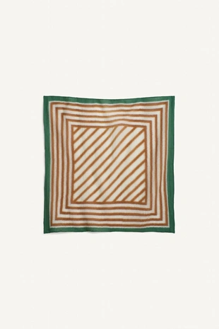 Шерстяной полосатый шарф- Заказать в России