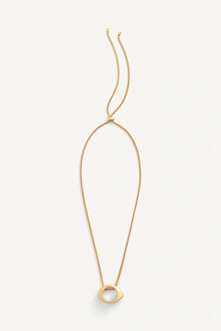 Овальное цепное ожерелье- Заказать в России