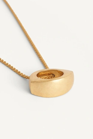 Овальное цепное ожерелье- Заказать в России