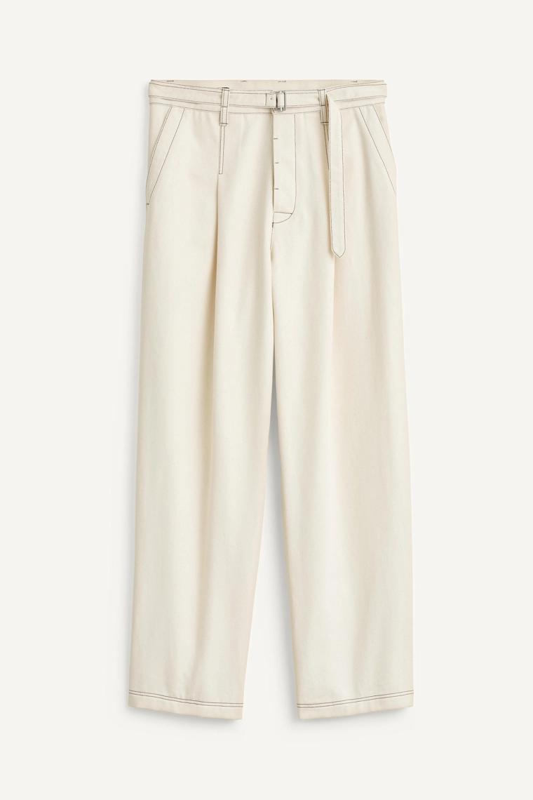 Брюки прямого кроя