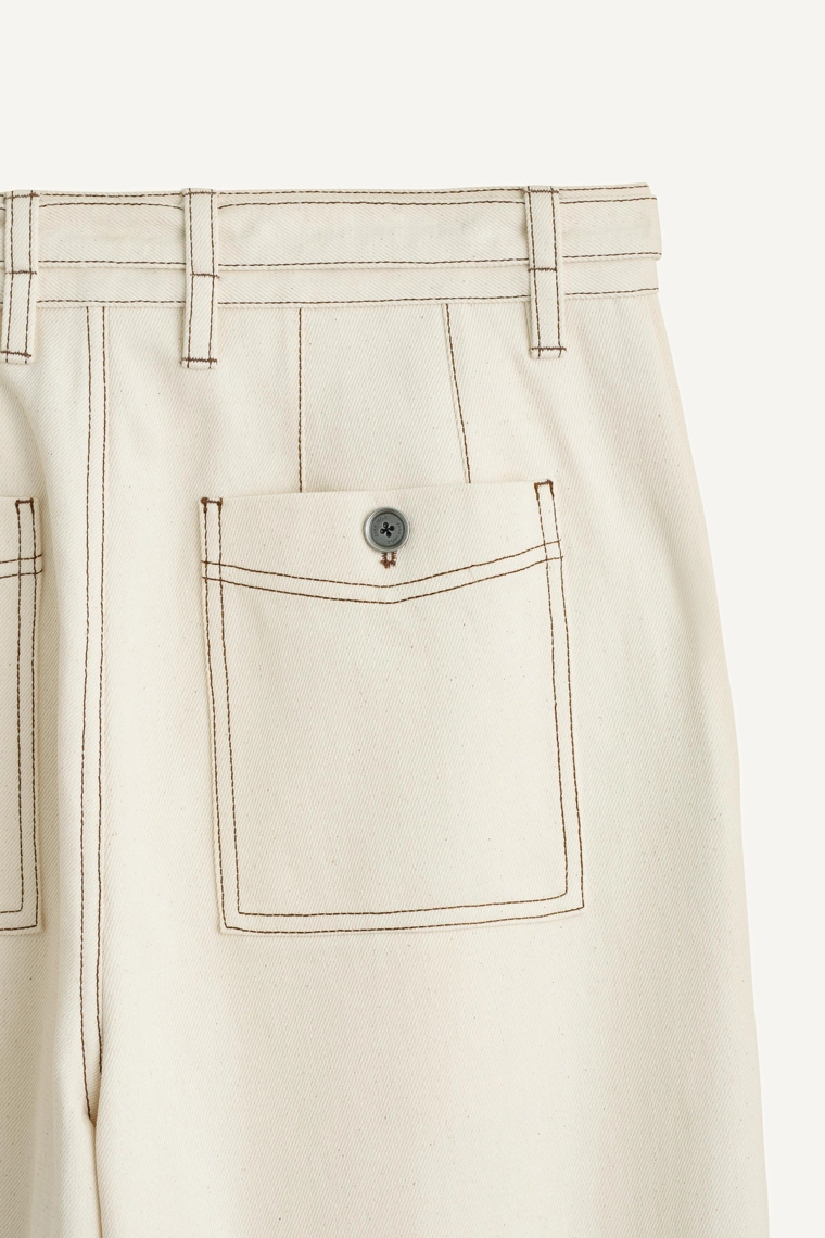 Брюки прямого кроя