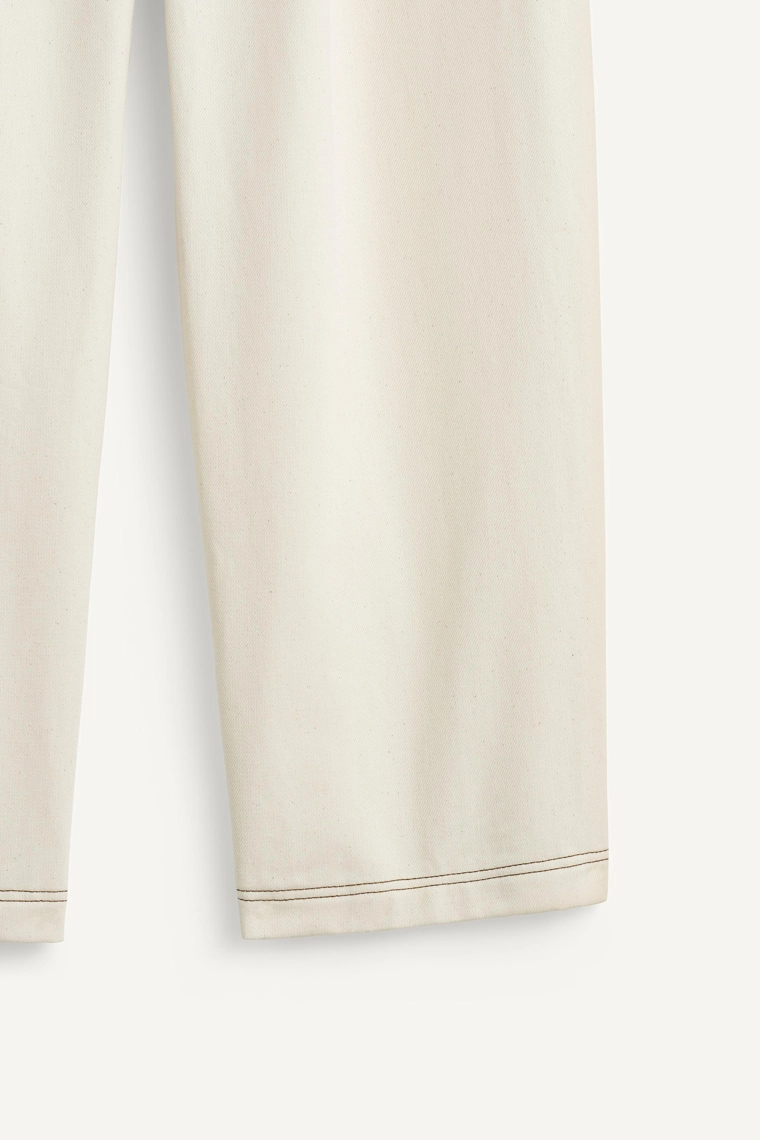 Брюки прямого кроя