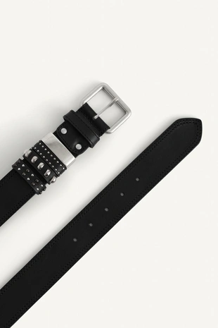 Кожанный ремень- Заказать в России