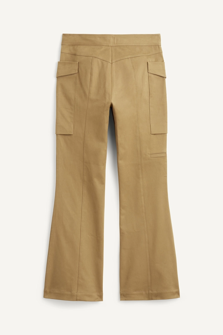 Брюки с заниженной талией