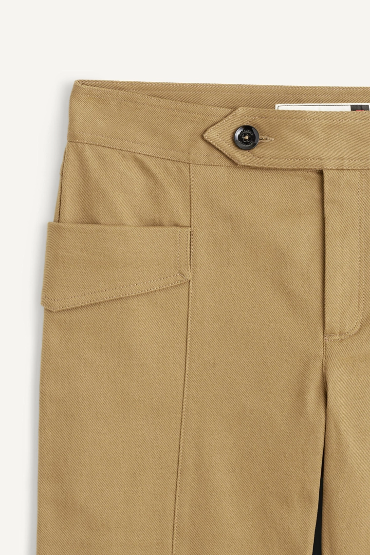 Брюки с заниженной талией