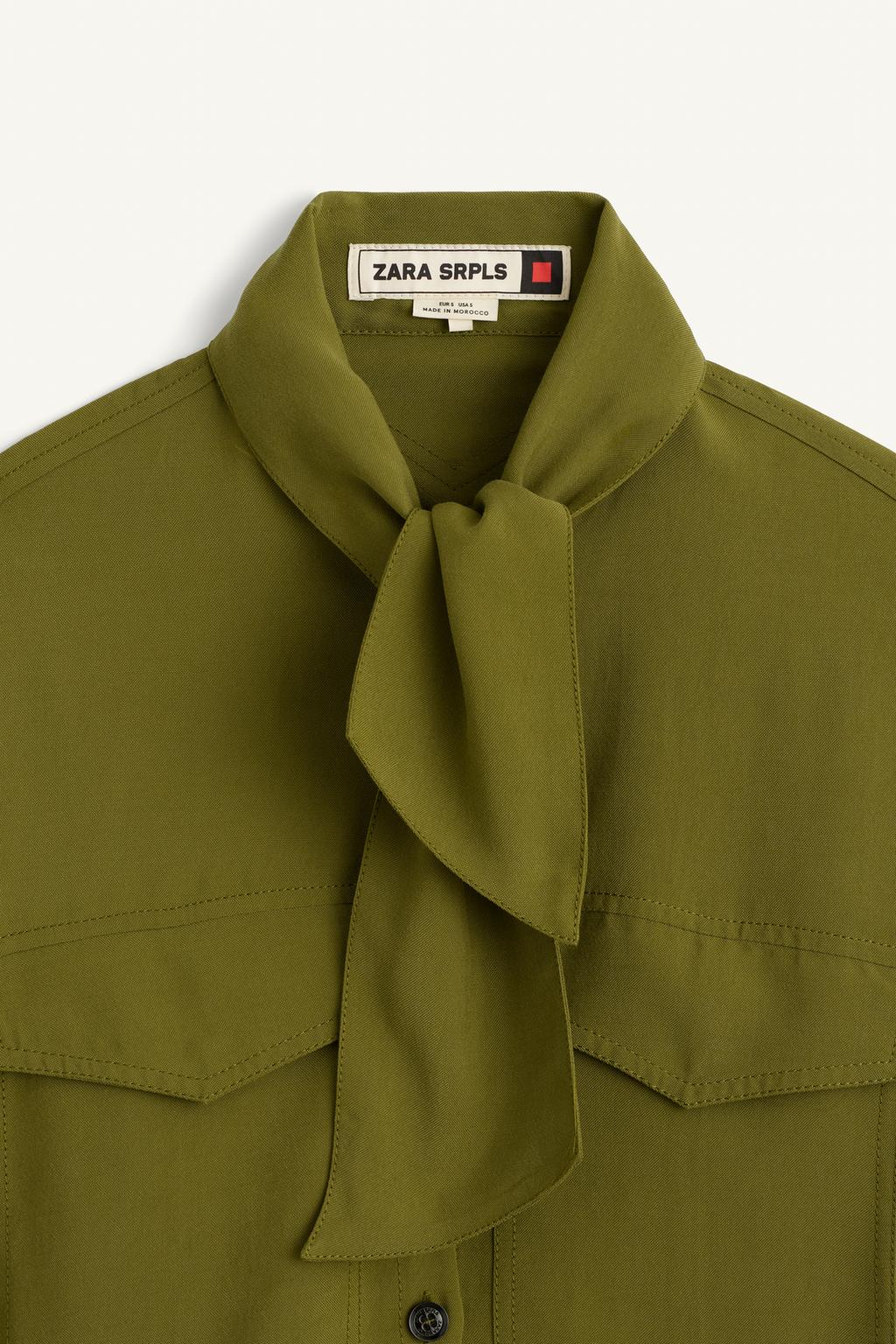 Платье-рубашка с поясом