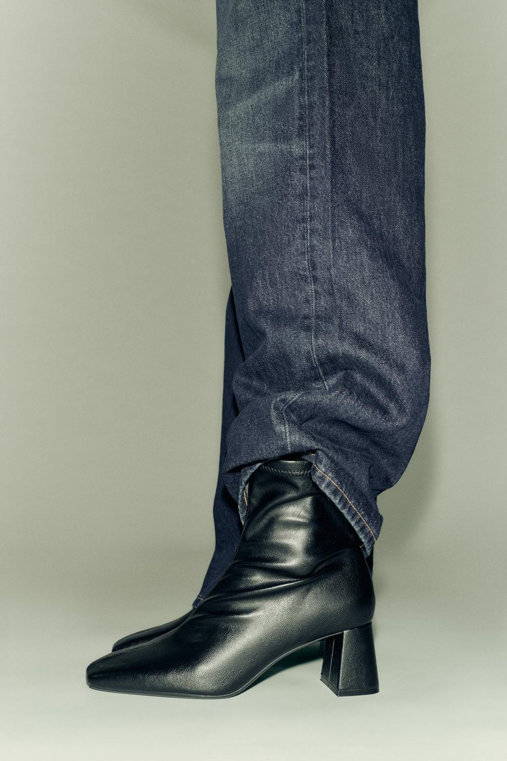 БОТИЛЬОНЫ НА ШИРОКОМ КАБЛУКЕ