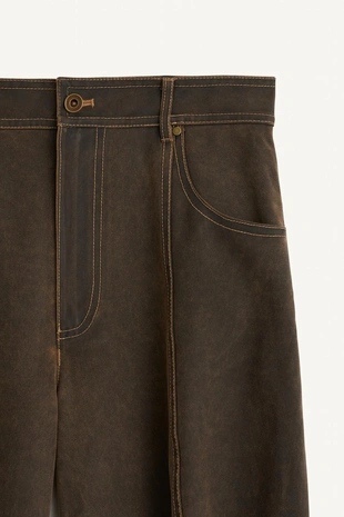 Джинсовые брюки- Заказать в России