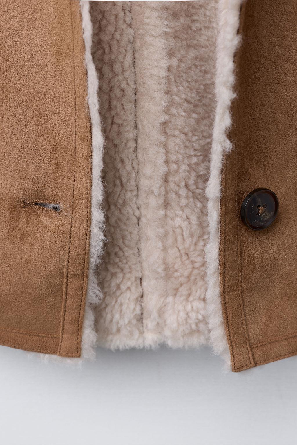 КУРТКА-ДУБЛЕНКА ИЗ ИСКУССТВЕННОЙ ОВЧИНЫ