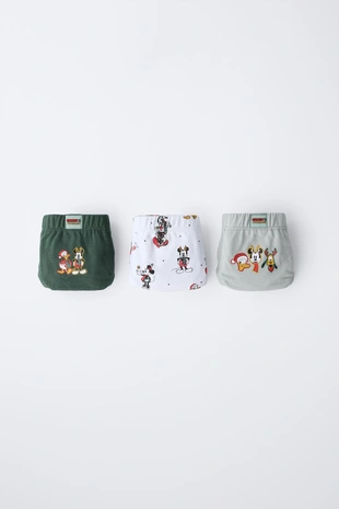 1/2 - 6 лет/ набор из трех трусов с принтом MICKEY MOUSE AND FRIENDS © DISNEY- Заказать в России