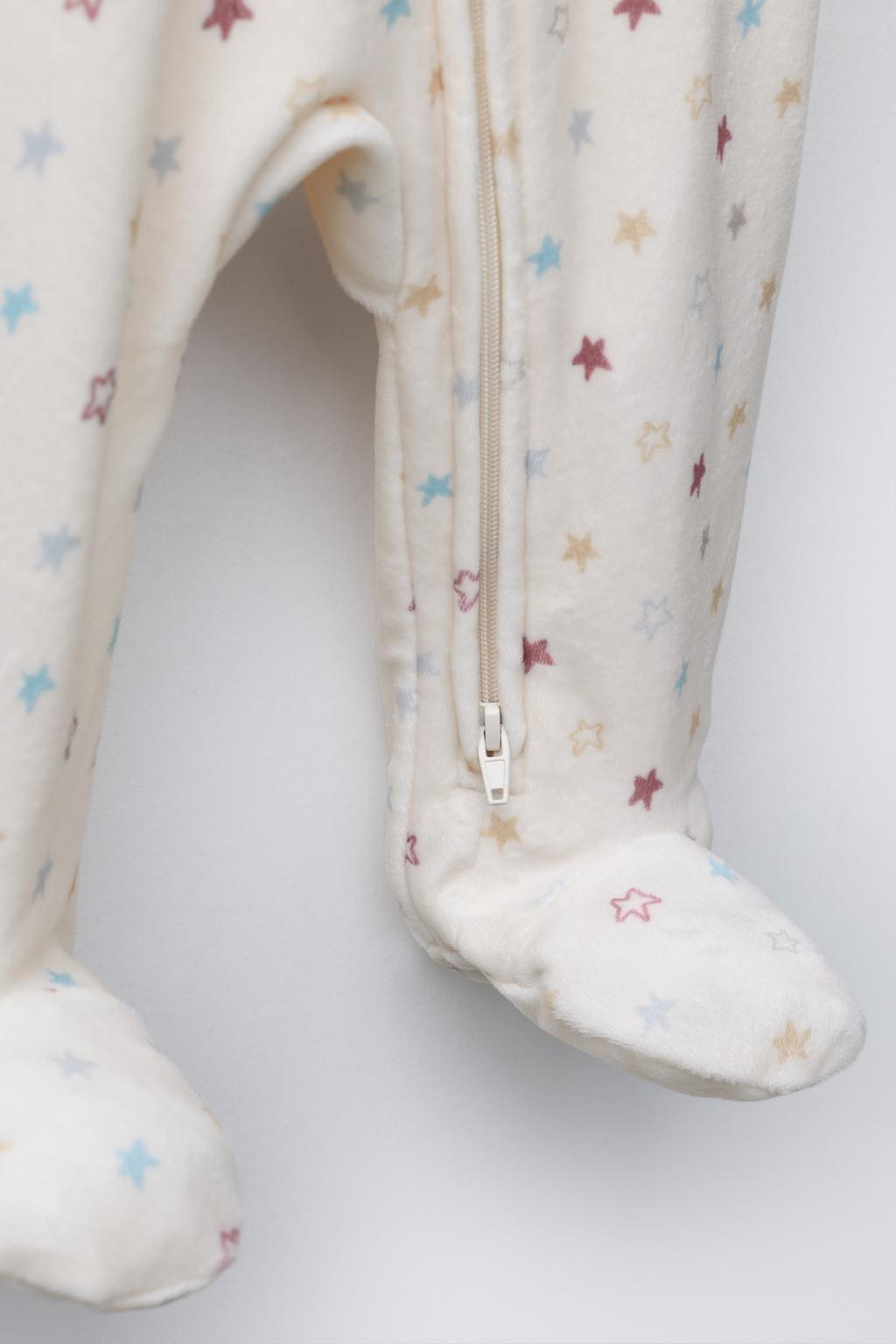 Комбинезон для сна с круглым вырезом и длинными рукавами zara