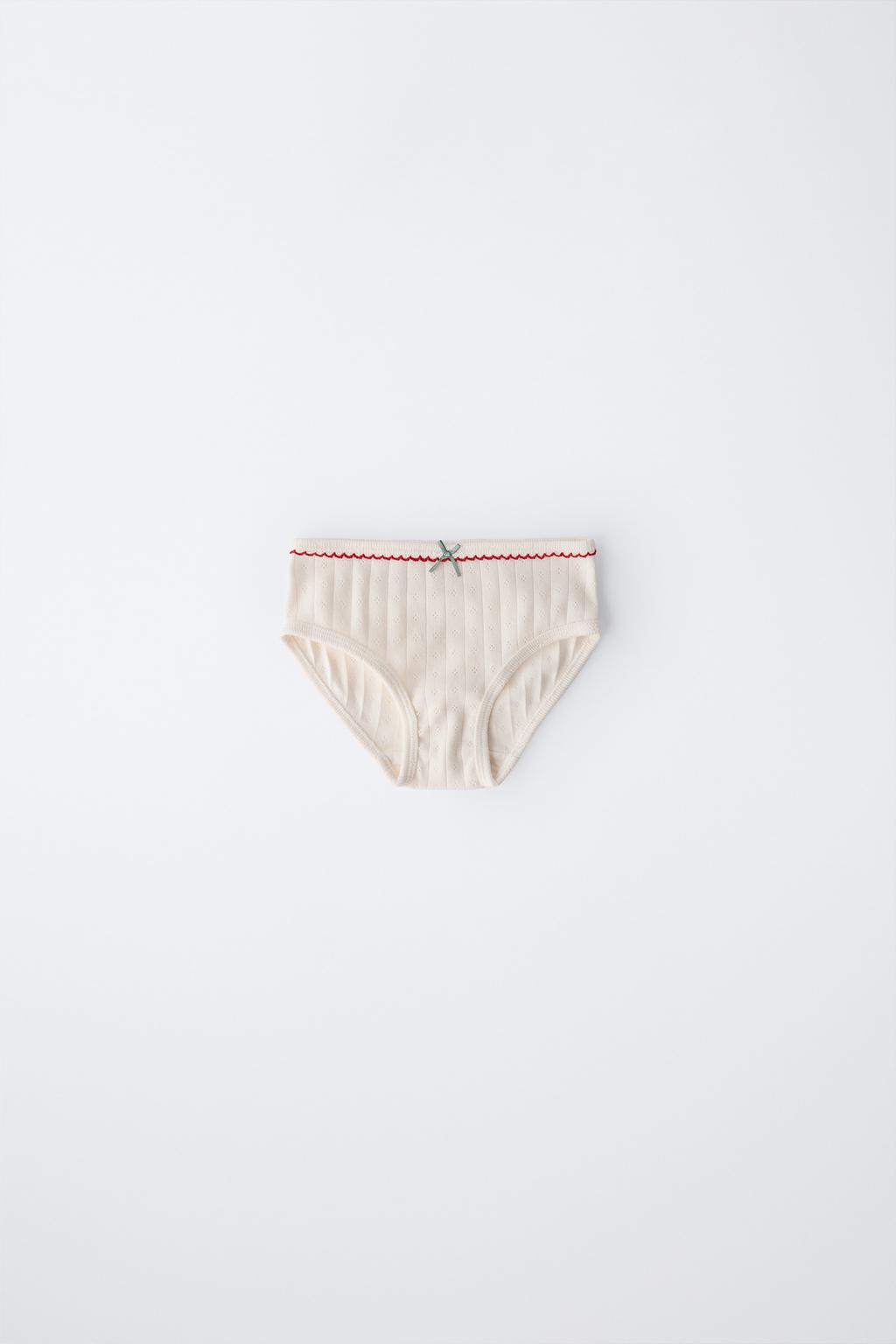 1/2–6 ЛЕТ/ НАБОР ИЗ ТОПА И ТРУСОВ С АЖУРНЫМ УЗОРОМ