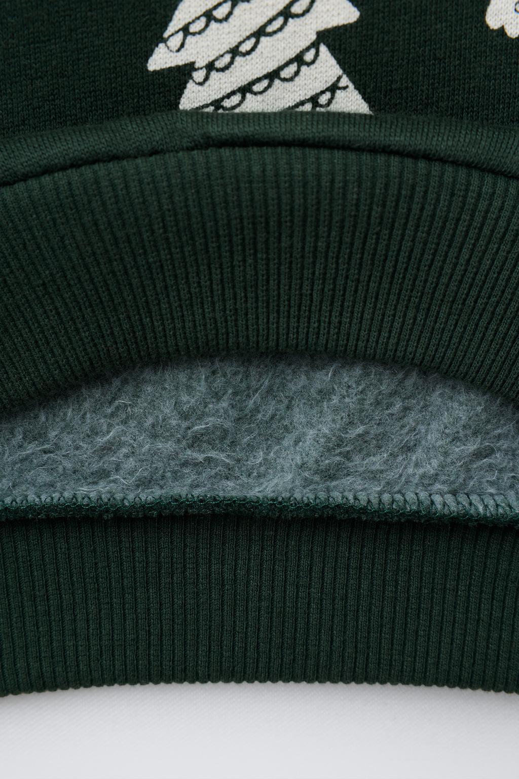 ТОЛСТОВКА С ПРИНТОМ «ДЕРЕВЬЯ»