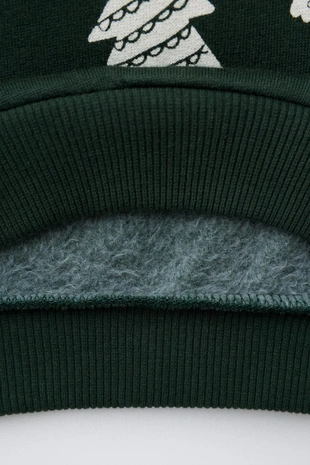 Толстовка с принтом «деревья»- Заказать в России