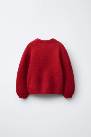 Вязаный свитер с принтом «олень»- Заказать в России