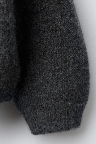 Вязаный джерси с бантами флок- Заказать в России