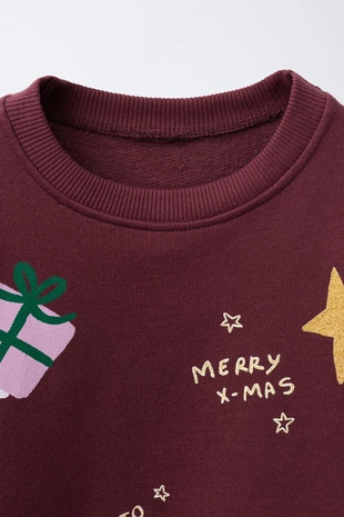 Толстовка с принтом «эльфы»- Заказать в России