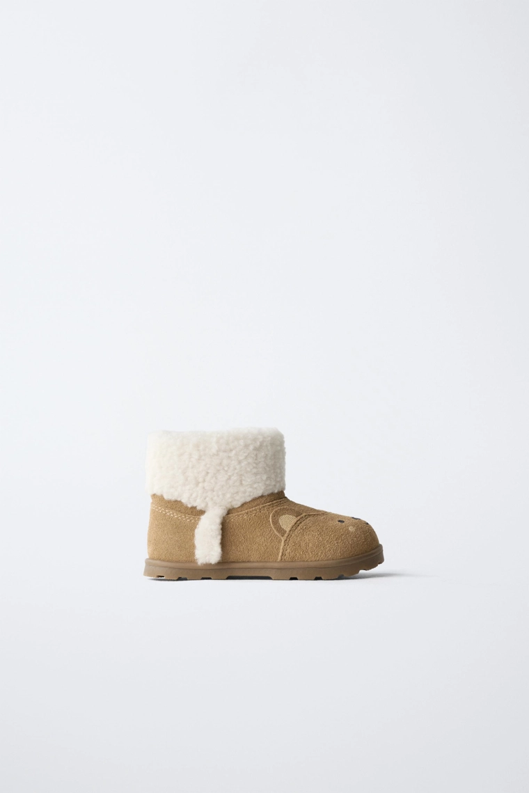 Утепленные сапоги на босу ногу