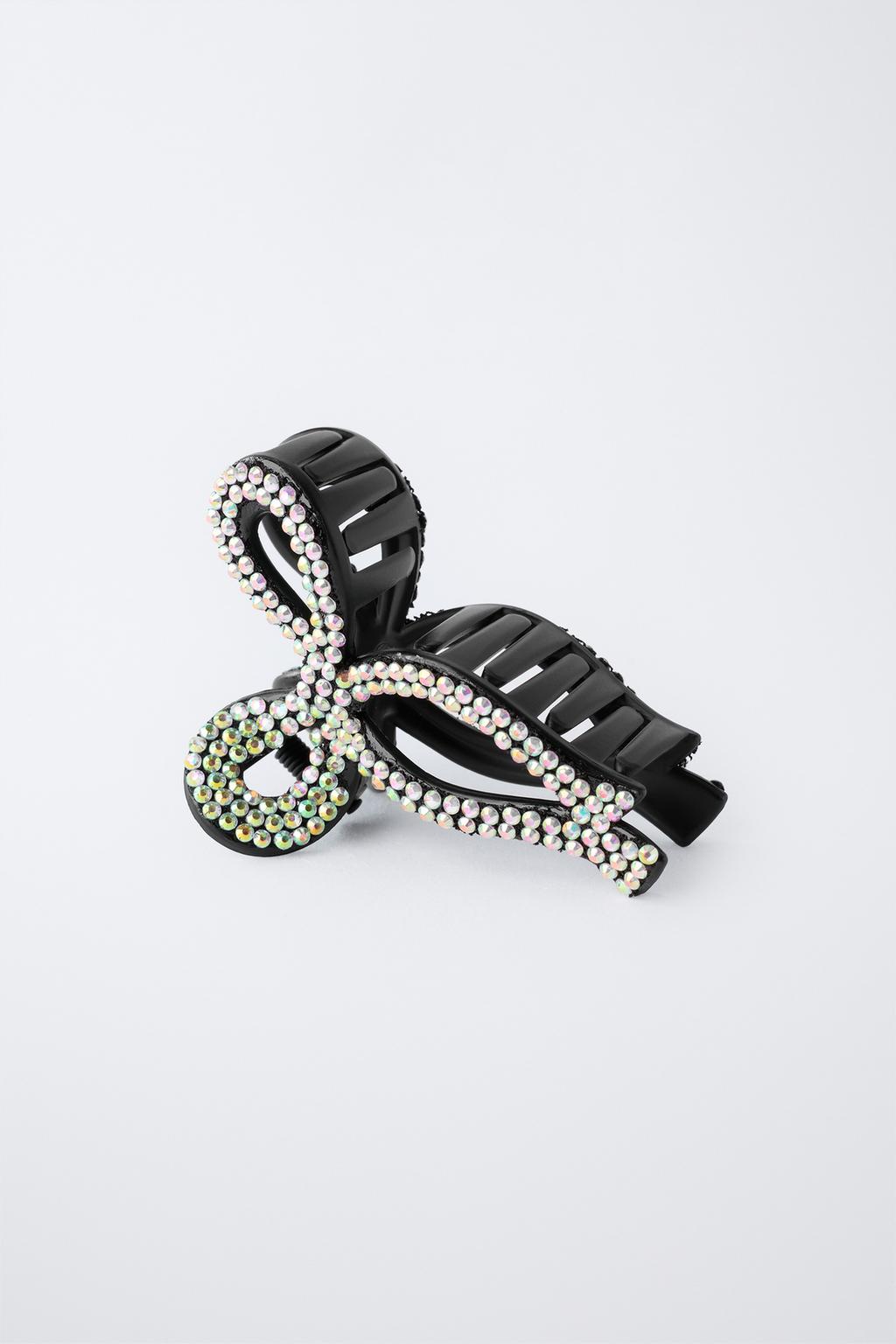 ЗАКОЛКА ДЛЯ ВОЛОС СО СТРАЗАМИ И БАНТОМ