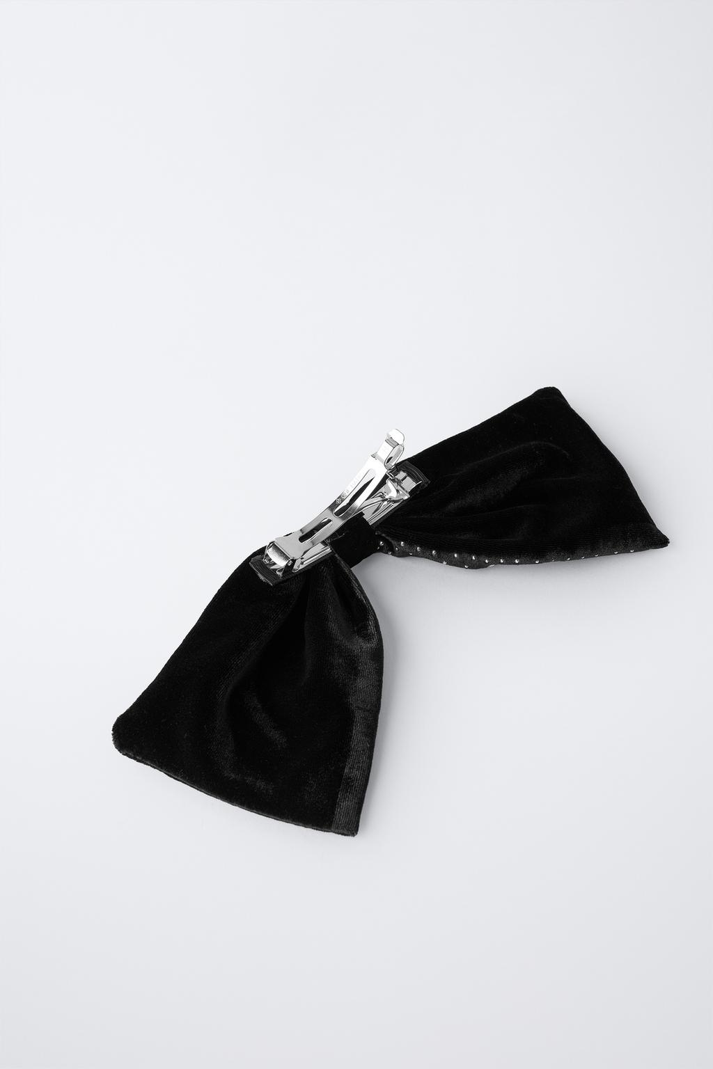 ЗАКОЛКА ДЛЯ ВОЛОС СО СТРАЗАМИ И БАНТОМ