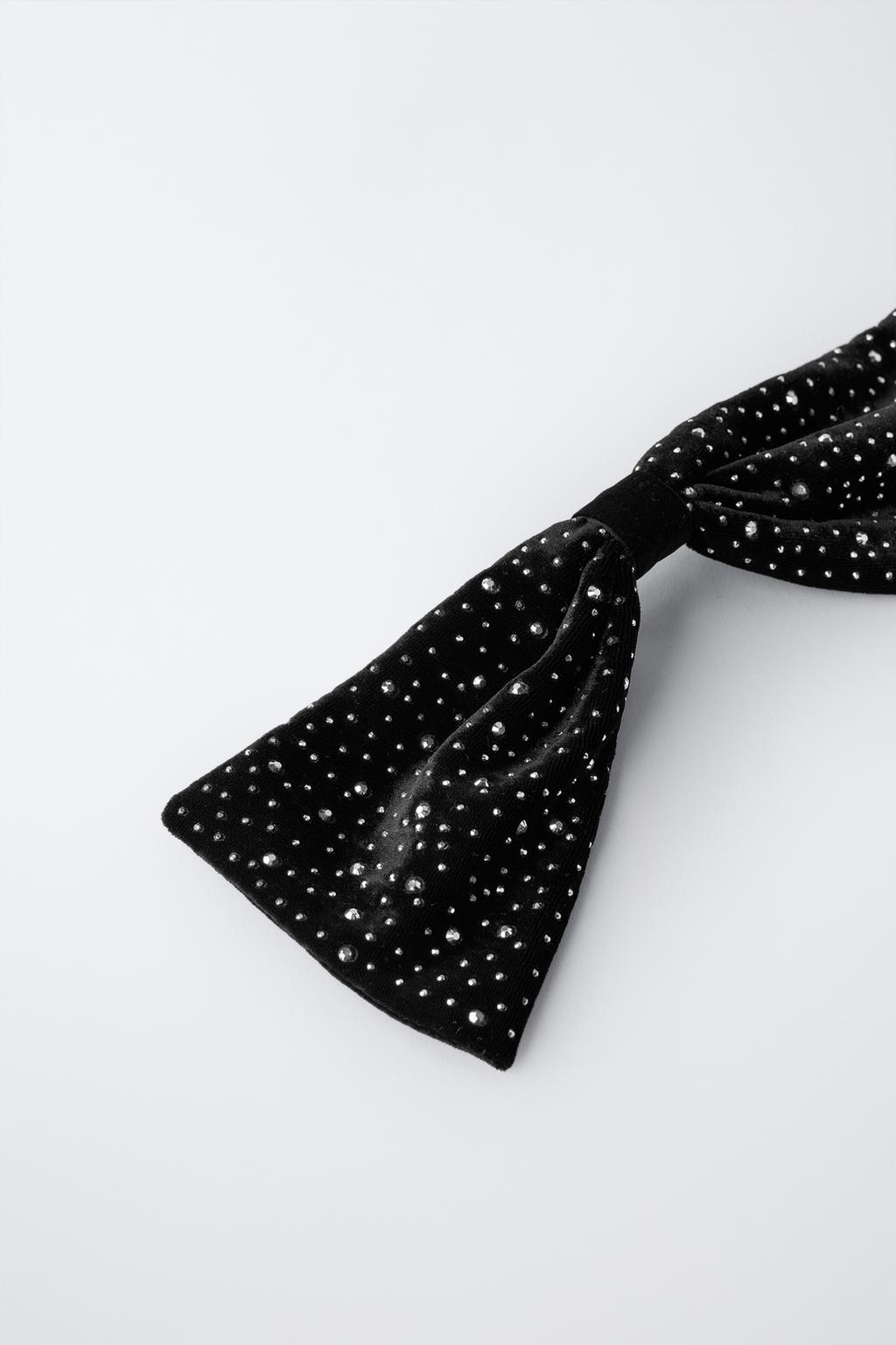 ЗАКОЛКА ДЛЯ ВОЛОС СО СТРАЗАМИ И БАНТОМ