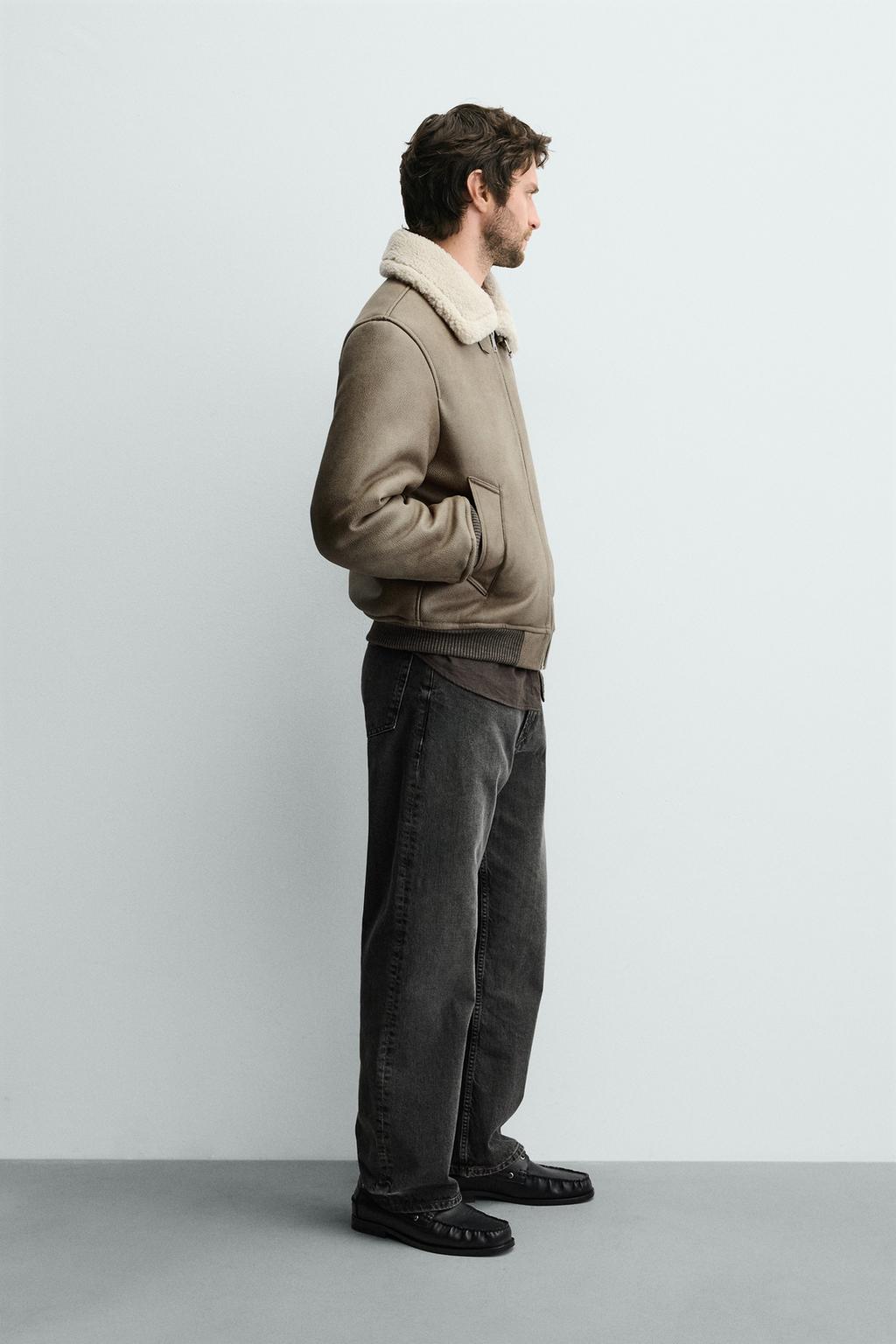 ДУБЛЕНКА ИЗ ИСКУССТВЕННОЙ КОЖИ