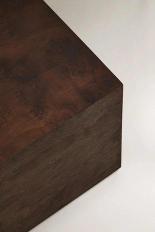 Столик из корня дерева кубической формы- Заказать в России