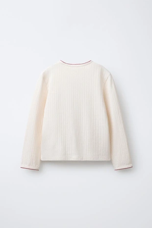 6-14 лет/пижама «снежинка» с вышивкой крестиком и полосками- Заказать в России