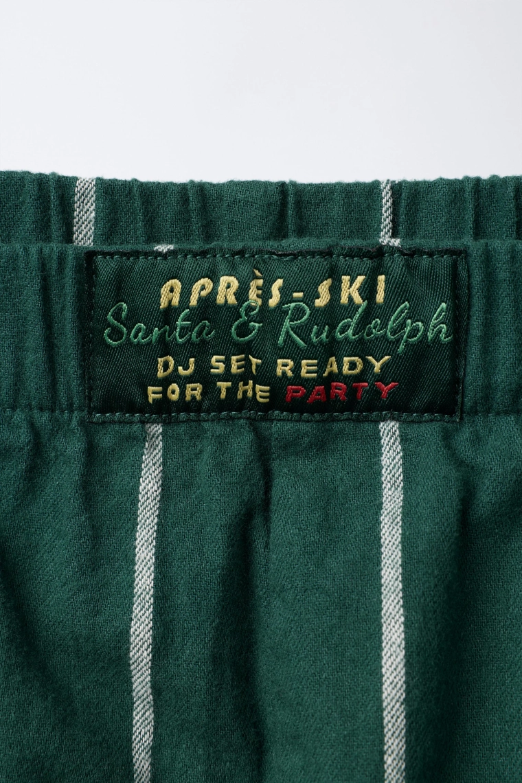 Пижама с полосками для детей от 6 до 14 лет