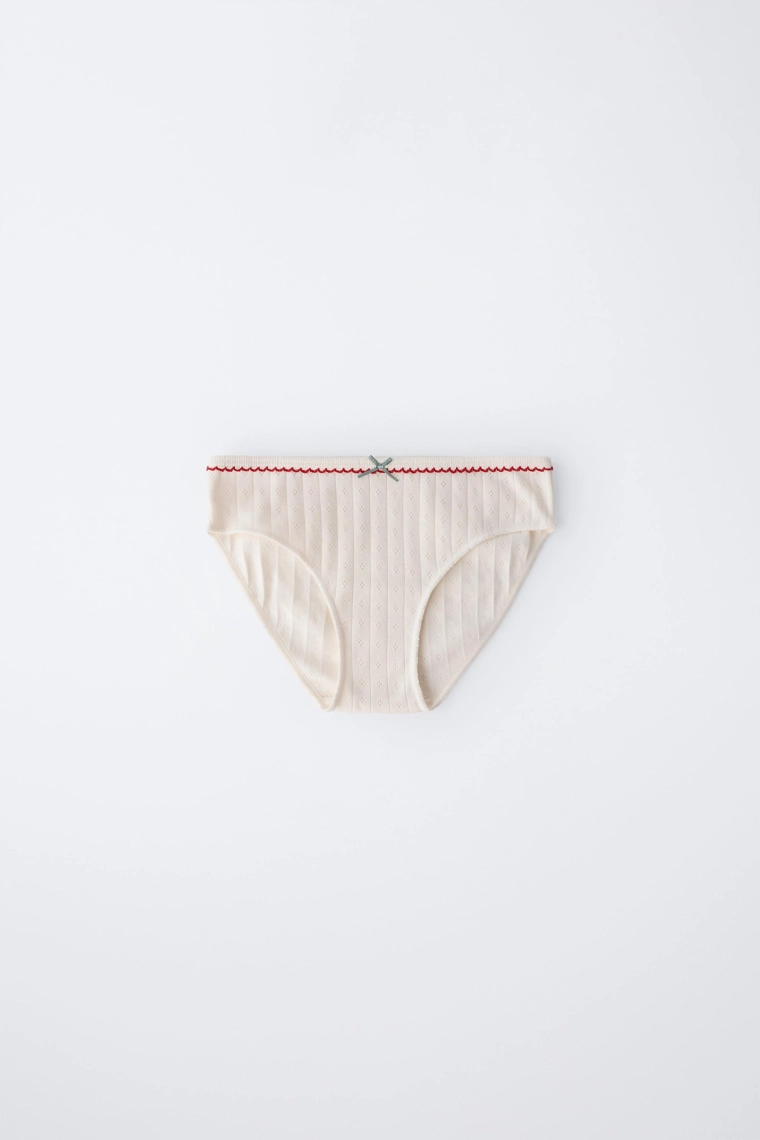 Футболка и трусы ages 6-14 / с точеным узором, 2 шт.