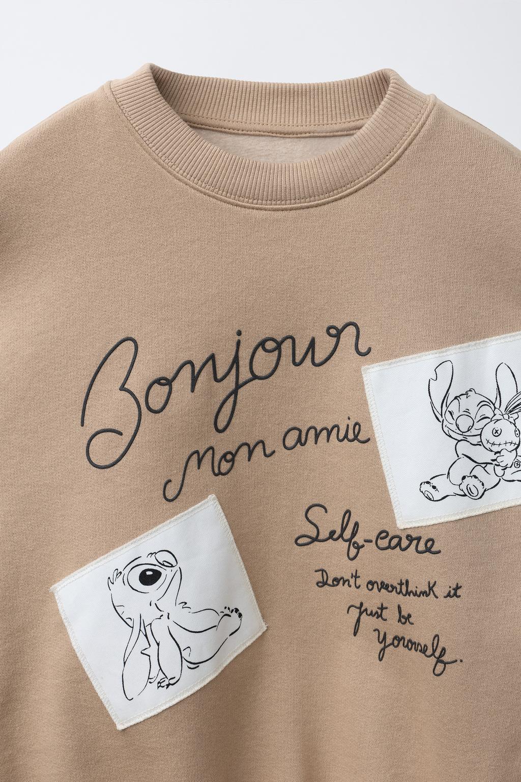 ТОЛСТОВКА С НАШИВКАМИ LILO & STITCH © DISNEY