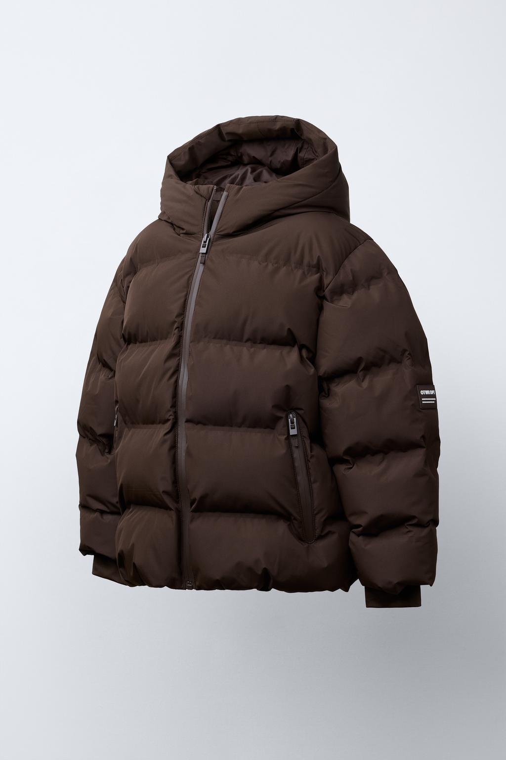 ПУХОВИК WATER REPELLENT С НАШИВКОЙ