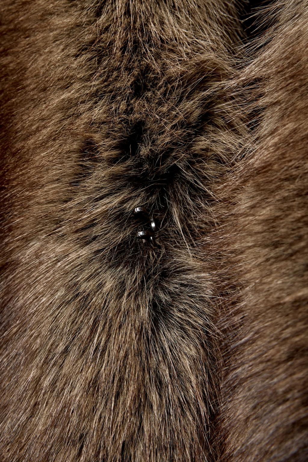 БОМБЕР С ВОРОТНИКОМ ИЗ ИСКУССТВЕННОГО МЕХА — ZW COLLECTION