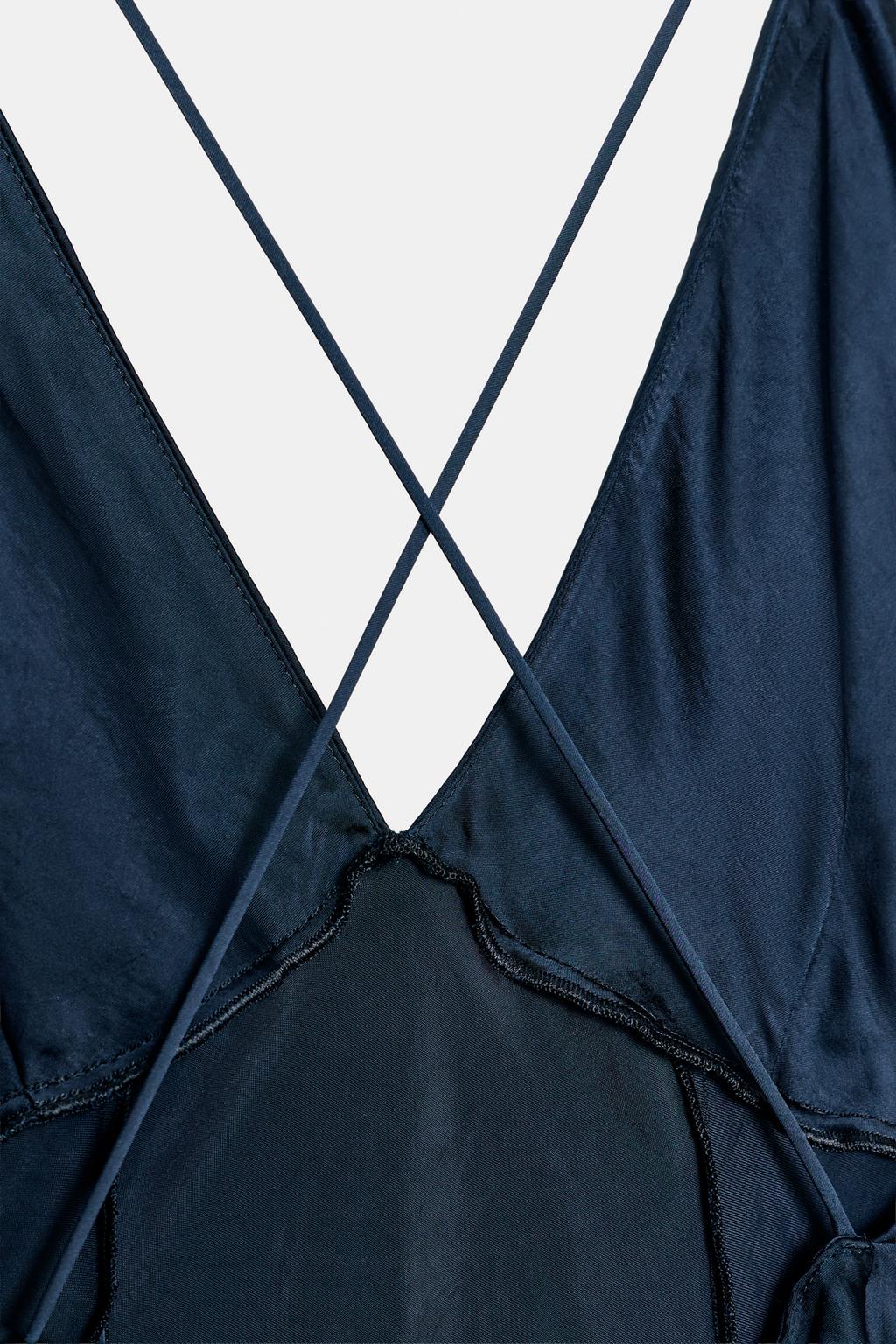 ДЛИННОЕ АТЛАСНОЕ ПЛАТЬЕ ИЗ КОЛЛЕКЦИИ ZW