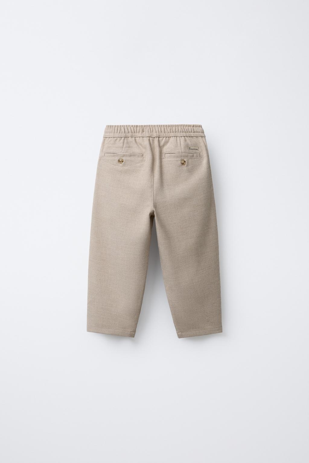 БРЮКИ ЧИНОС ИЗ МЯГКОЙ ТКАНИ