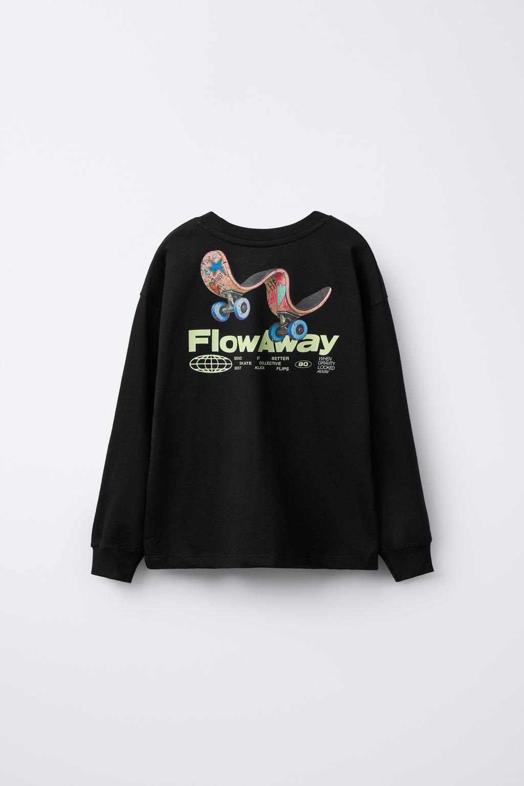 ФУТБОЛКА С ПРИНТОМ  СКЕЙТ 