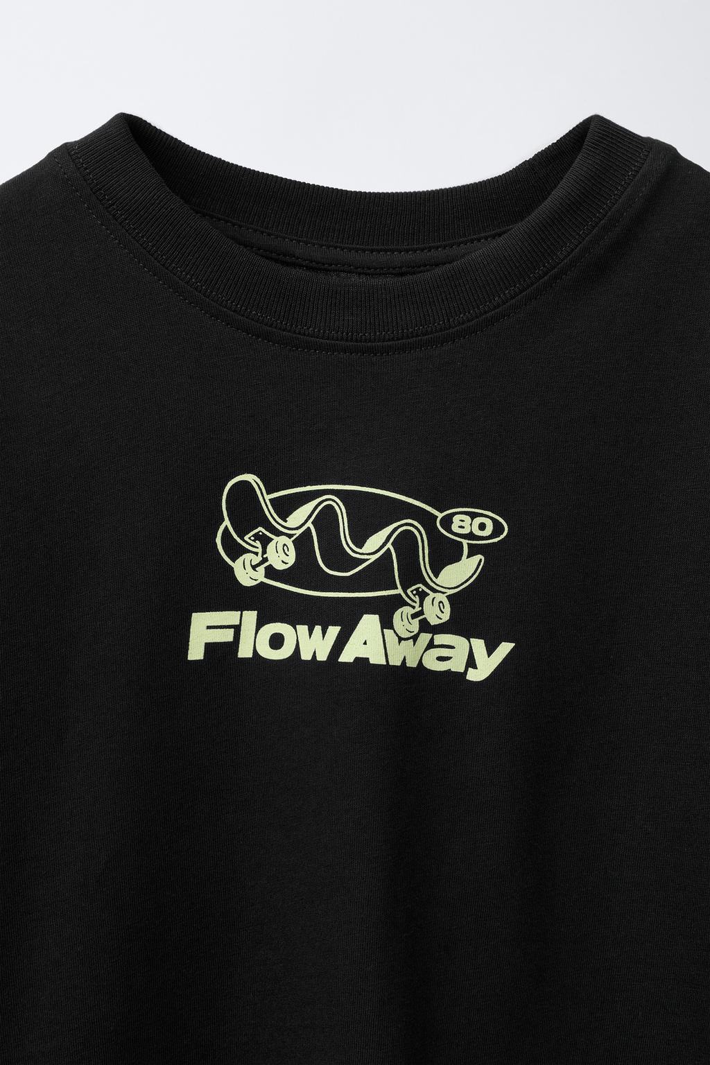 ФУТБОЛКА С ПРИНТОМ  СКЕЙТ 