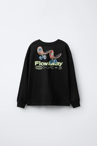 Футболка с принтом  скейт - Заказать в России