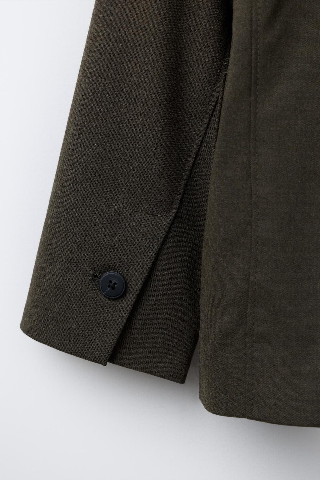 ФЛАНЕЛЕВЫЙ КОСТЮМНЫЙ БЛЕЙЗЕР