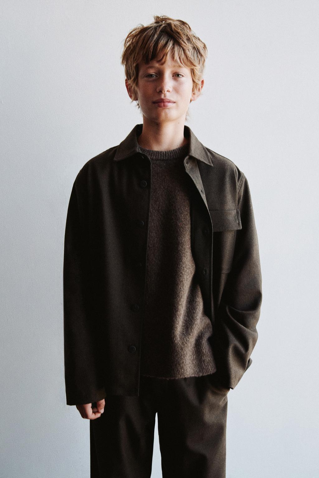 ФЛАНЕЛЕВАЯ КУРТКА-РУБАШКА С КАРМАНАМИ