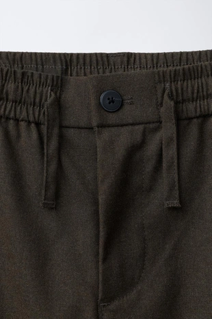 Костюмные брюки из ткани SOFT TOUCH- Заказать в России