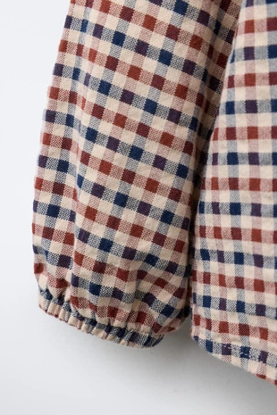 Рубашка в клетку «тартан»- Заказать в России