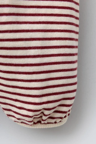 Брюки-джоггеры в полоску