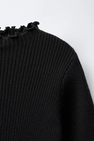 Свитер в рубчик- Заказать в России