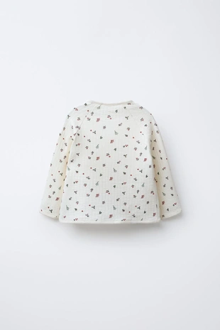 Купить Zara Футболка с принтом «деревья»