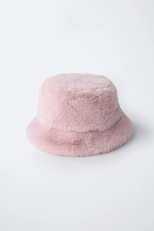 Воротник из искусственного меха в виде ведрошляпы- Заказать в России