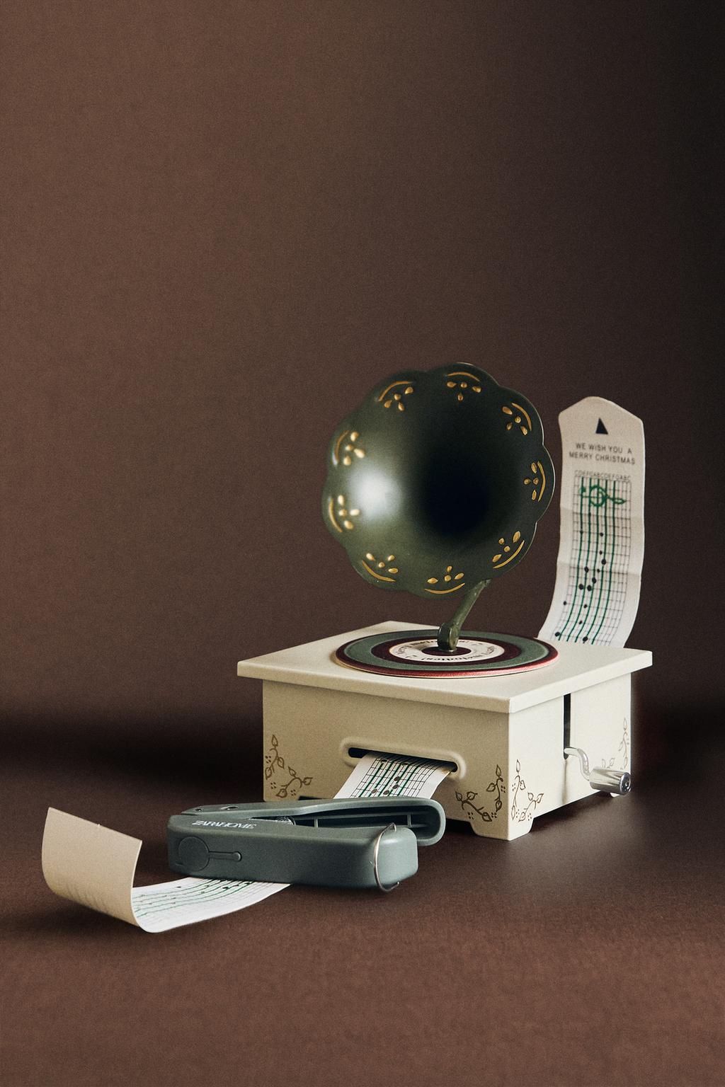 Детская рождественская игрушечная граммофонная игрушка