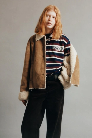 Поло в полоску STRANGER THINGS © NETFLIX- Заказать в России