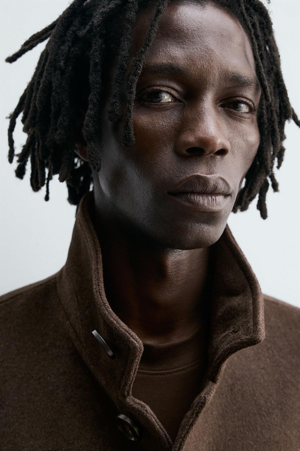 ПАЛЬТО С ТЕКСТУРОЙ ИЗ ШЕРСТИ