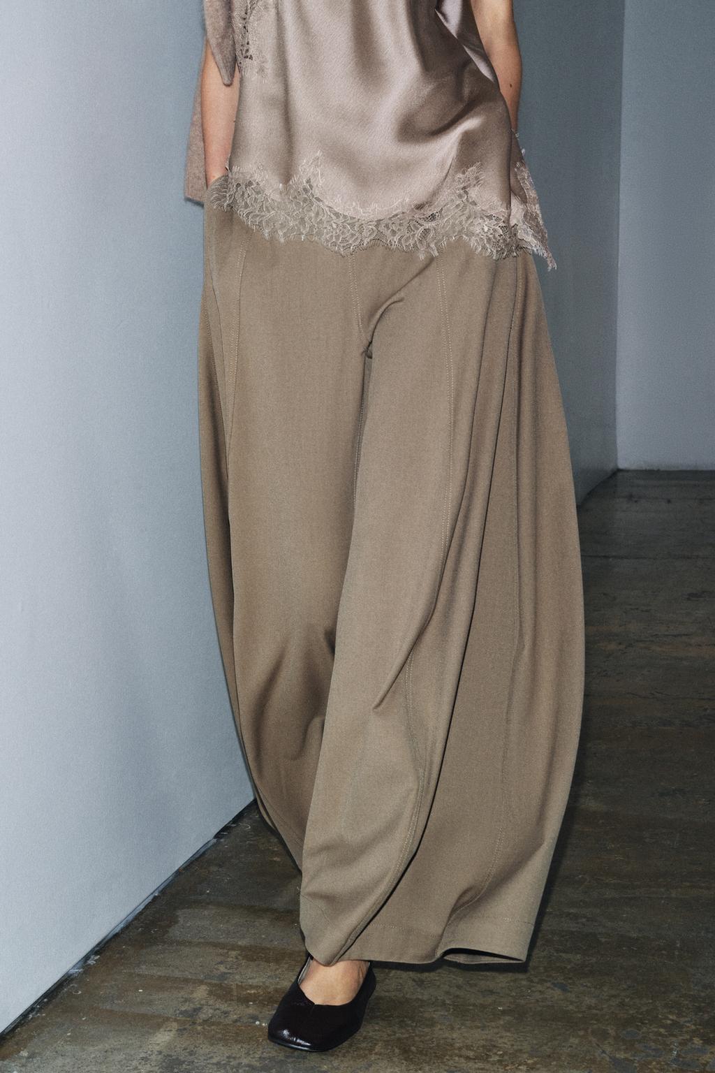 ОБЪЕМНЫЕ БРЮКИ — ZW COLLECTION